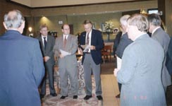[Gideons rededicate Econolodge after major remodeling.]